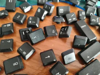 Teclas de ordenador para teclado