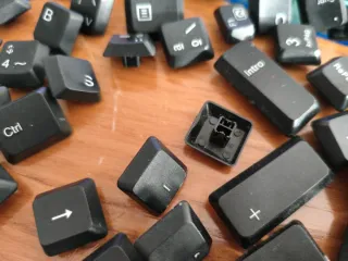 Teclas de ordenador para teclado