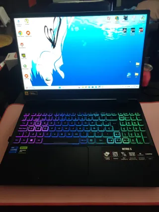 Portátil Gamer Acer Nitro 5 RTX 4060 32gb ram ddr5