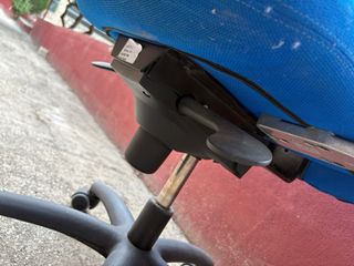 Silla de oficina azul