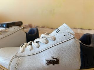 Zapatillas Lacoste Blancas y Azules