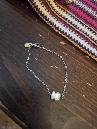 Pulsera Tous Plata y Nácar
