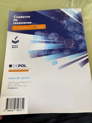 Temario Completo CORPOREPOL + libro resumen DEPOL