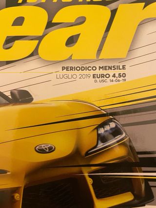 top gear BBC tutto nuovo periodico luglio 2019