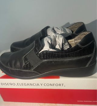 Zapatos de vestir negros para mujer