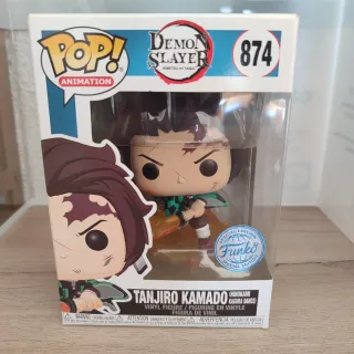 Funko Pops - Tanjiro, Rengoku, Eren Jaeger