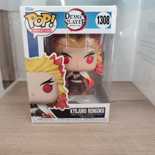 Funko Pops - Tanjiro, Rengoku, Eren Jaeger