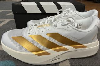 Adidas adizero evo SL Talla 42 Dorado Blanco