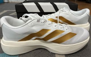 Adidas adizero evo SL Talla 42 Dorado Blanco
