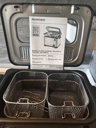 Freidora SilverCrest Acero Inoxidable