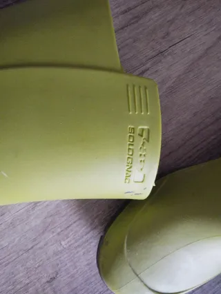 Botas de agua Solognac verdes T.37/38 sin usar