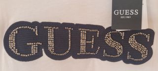 Camiseta Guess Blanca con etiqueta