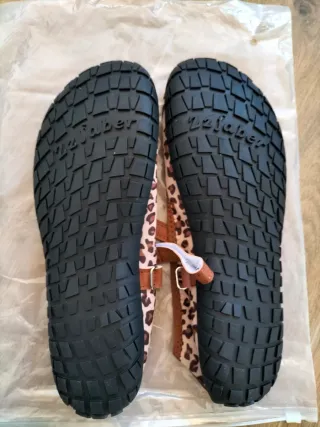 Merceditas bailarinas Barefoot Leopardo 43