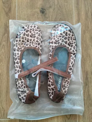 Merceditas bailarinas Barefoot Leopardo 43