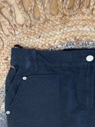 Falda Carolina Herrera Negra Talla M