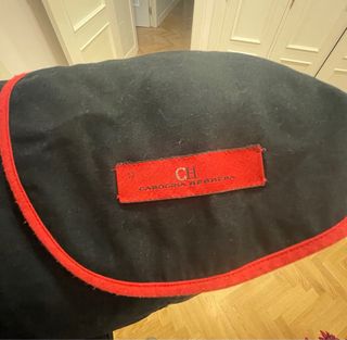 Falda Carolina Herrera Negra Talla M