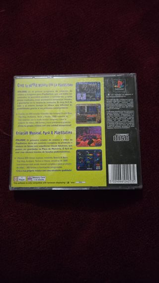 Jogo Playstation 1 Music Creation