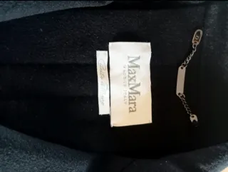 Cappotto Max Mara donna nero