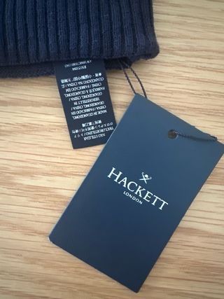 Gorro Hackett Infantil Azul Nuevo