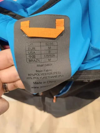 Chaqueta Softshell Simond Gris y Negra