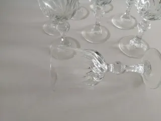 8 Copas de Cristal Talladas