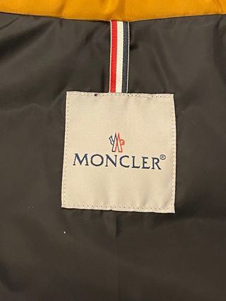 Chaqueta Moncler Mujer mostaza