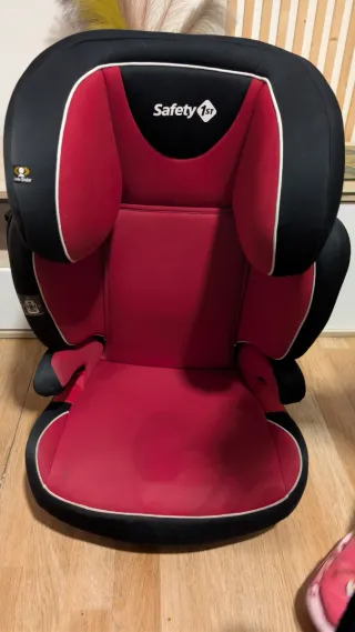 Silla de coche Safety 1st roja y negra