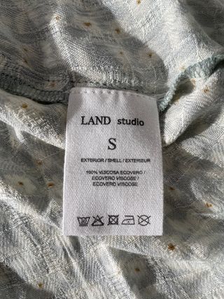 Blusa LAND floral azul talla S