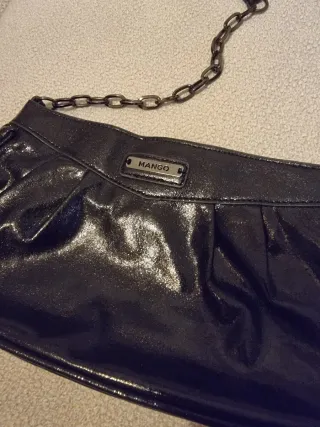 Bolso de fiesta Mango negro