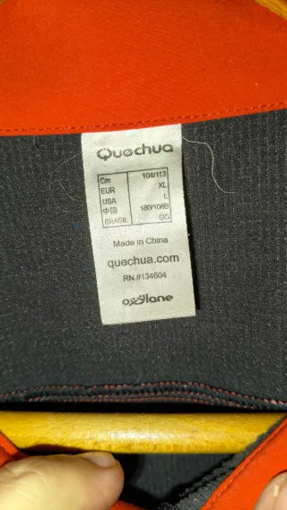 Chaqueta Quechua Neopreno Roja Talla M