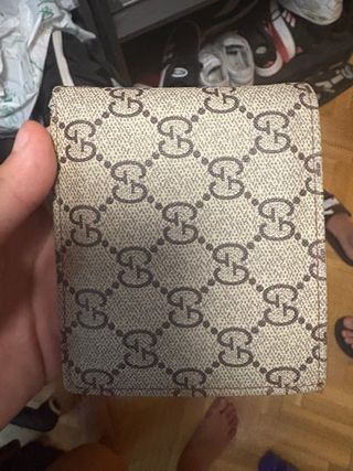 Cartera Gucci Marrón y Beige