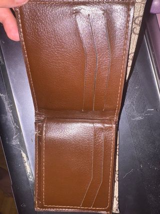 Cartera Gucci Marrón y Beige