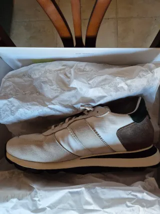 Geox Sneakers Beige/Marrón/Verde/Blanco