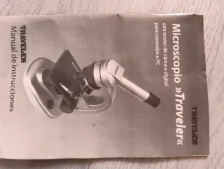 Microscopio Traveler con Cámara Digital