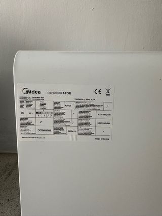 Nevera Mini Midea 47L Blanca