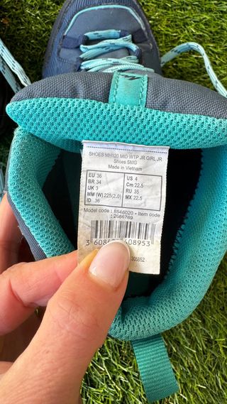 Botas montaña Quechua niño/niña T36