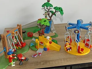 Playmobil Parque Infantil city life + piscina