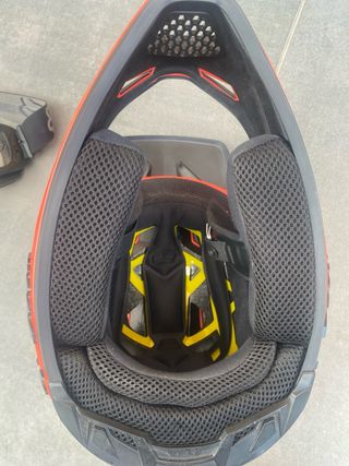 Casco Fox Rampage y Gafas Fox