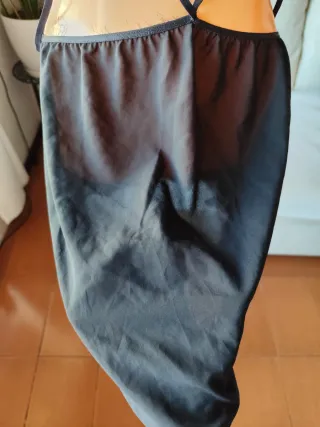 Lencería negra Women secret  Talla L con falda