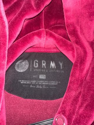 Sudadera Grimey Granate Ter