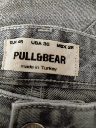 Pantalón baggy gris