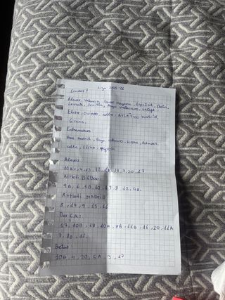 Liga 2025/2026 - Cromos Repetidos