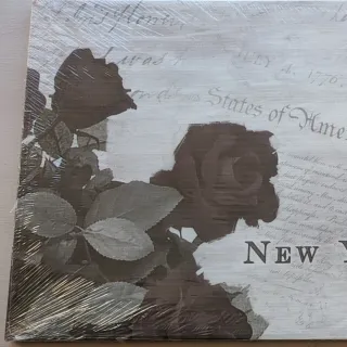 Quadro Stampa su Tela "New York" - Stile Vintage