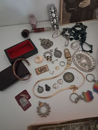 Lote de plata y coleccionismo