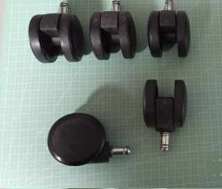 Ruote Doppie Sedia Ufficio/Gaming (x5)