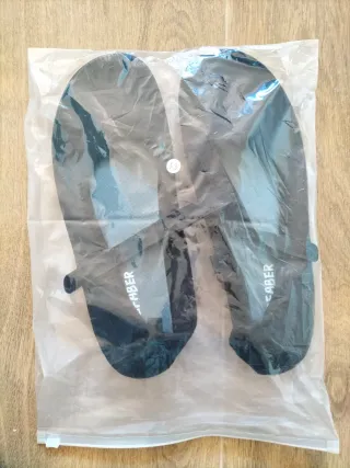 Merceditas bailarinas barefoot negras  43