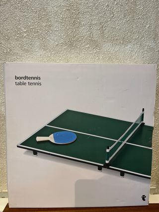 Mesa de ping pong, tenis y pádel.