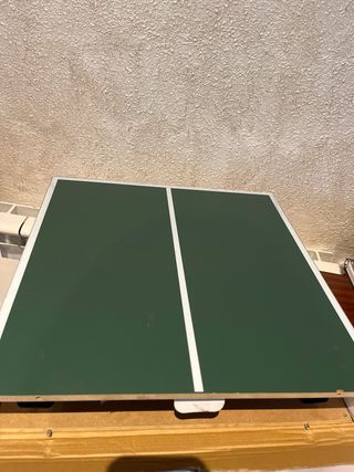 Mesa de ping pong, tenis y pádel.