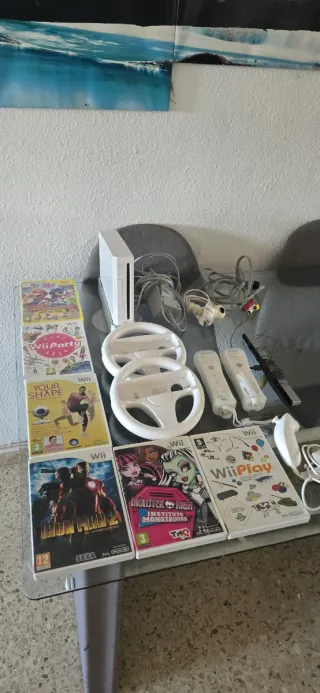 Consola Nintendo Wii + Giochi e Accessori
