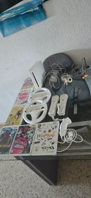 Consola Nintendo Wii + Giochi e Accessori